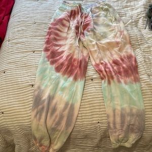 PacSun tie-dye sweatpants. Size extra small.